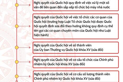 [INFOGRAPHIC] Kỳ họp bất thường lần thứ 9, Quốc hội khóa XV